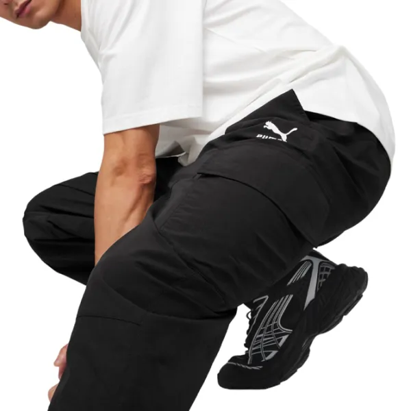 Pantaloni sportivi pentru bărbați Puma Classics Cargo Pants Wv S/ Black photo 7
