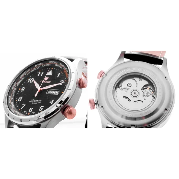 Ceas de mână pentru bărbați Seiko XBEB101 Mecanic/ 44 mm photo 3 Ceas de mână pentru bărbați Seiko XBEB101 Mecanic/ 44 mm photo 3