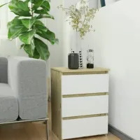 Тумбочки Akord CL3 S40 3SZ 57см x 40см x 35см/ ЛДСП/ Wood photo 2