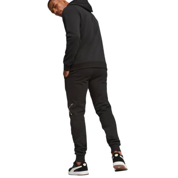 Pantaloni sportivi pentru bărbați Puma Ess+ Logo Lab Holiday Sweatpants Fl Cl S/ Black photo 4