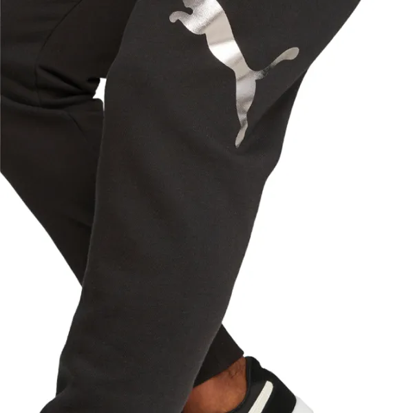 Pantaloni sportivi pentru bărbați Puma Ess+ Logo Lab Holiday Sweatpants Fl Cl S/ Black photo 7