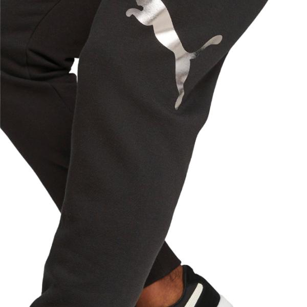 Спортивные брюки для мужчин Puma Ess+ Logo Lab Holiday Sweatpants Fl Cl L/ Черный photo 7