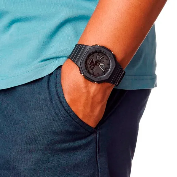 Наручные часы для мужчин Casio GA-2100-1A1 Кварцевый/ 49 x 45 мм photo 7