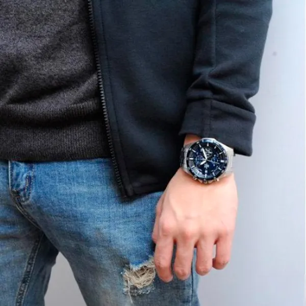 Ceas de mână pentru bărbați Casio EFR-556DB-2A Cuarț/ 49 mm photo 9 Ceas de mână pentru bărbați Casio EFR-556DB-2A Cuarț/ 49 mm photo 9