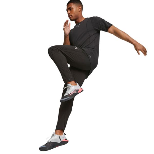 Pantaloni sportivi pentru bărbați Puma Fit Woven Tapered Pant S/ Black photo 3