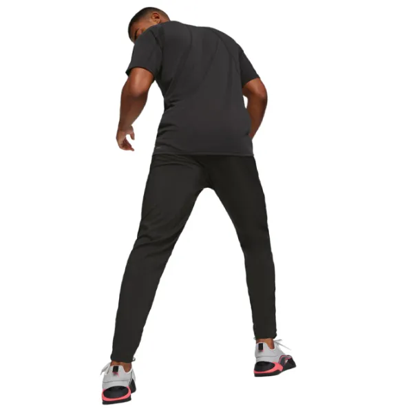 Pantaloni sportivi pentru bărbați Puma Fit Woven Tapered Pant S/ Black photo 4