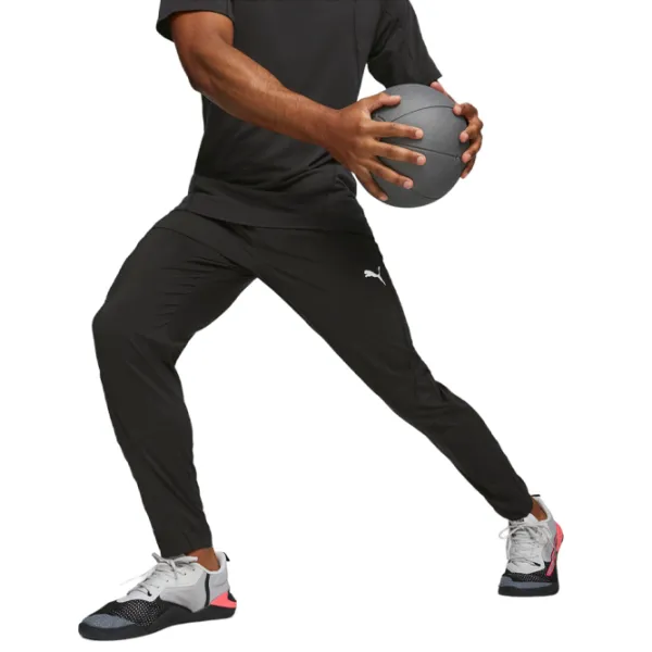 Спортивные брюки для мужчин Puma Fit Woven Tapered Pant L/ Черный photo 5