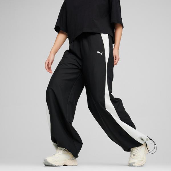 Спортивные брюки для женщин Puma Dare To Relaxed Parachute Pants Wv M/ Белый/ Чёрный photo 6 Спортивные брюки для женщин Puma Dare To Relaxed Parachute Pants Wv M/ Белый/ Чёрный photo 6