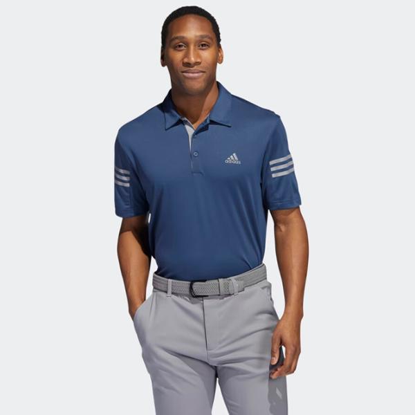 Tricou polo pentru bărbați Adidas 3 Stripes Slv Polo Navy photo 2 Tricou polo pentru bărbați Adidas 3 Stripes Slv Polo Navy photo 2