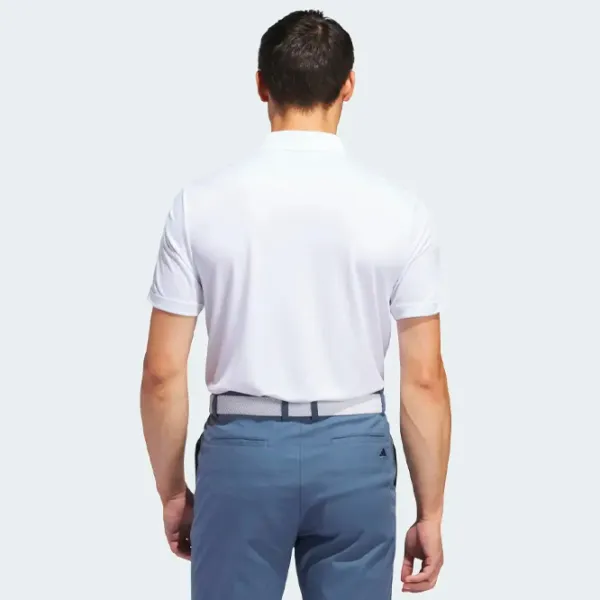 Tricou polo pentru bărbați Adidas Performance Polo Lc White photo 5 Tricou polo pentru bărbați Adidas Performance Polo Lc White photo 5
