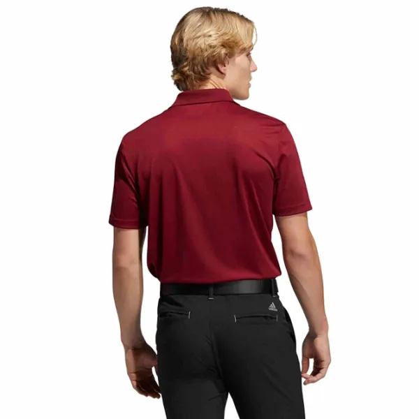 Футболка поло для мужчин Adidas Performance Polo Lc Dark Red photo 2