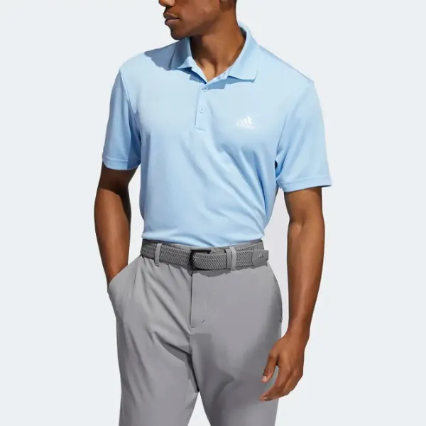 Tricou polo pentru bărbați Adidas Performance Polo Lc Sky Blue photo 2 Tricou polo pentru bărbați Adidas Performance Polo Lc Sky Blue photo 2