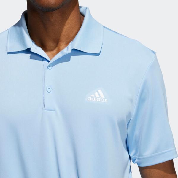 Футболка поло для мужчин Adidas Performance Polo Lc Sky Blue photo 4 Футболка поло для мужчин Adidas Performance Polo Lc Sky Blue photo 4