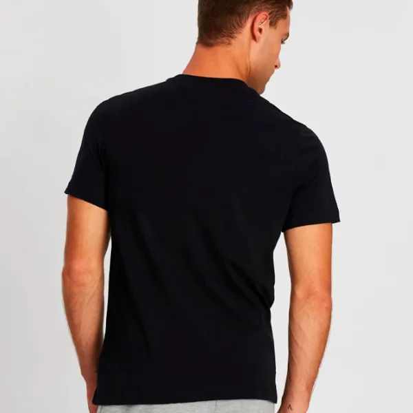 Tricou pentru bărbați Nike Sportswear Club 100% bumbac/ Black photo 4