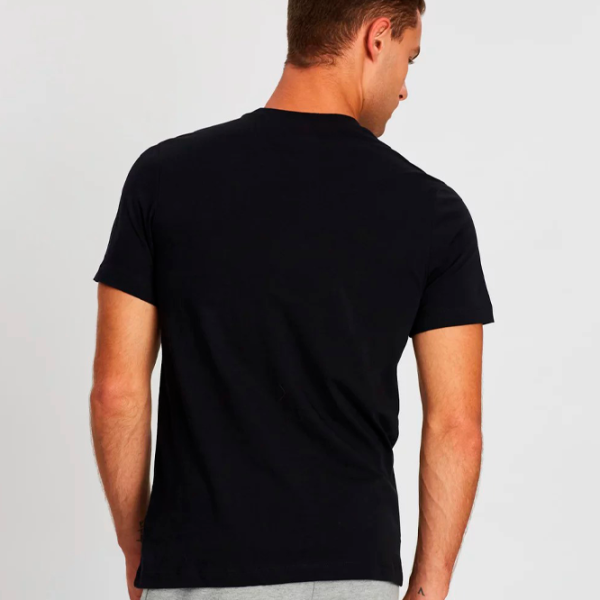 Tricou pentru bărbați Nike Sportswear Club 100% bumbac/ Black photo 4