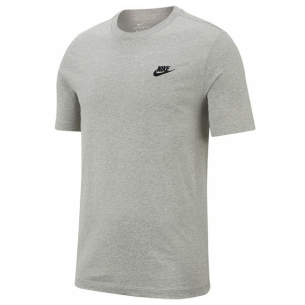 Tricou pentru bărbați Nike Sportswear Club 100% bumbac/ Gray photo 5 Tricou pentru bărbați Nike Sportswear Club 100% bumbac/ Gray photo 5