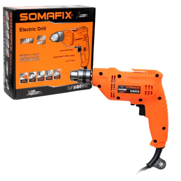Дрель Somafix SFX8606 400 Вт/ 3300 об/ мин photo 2