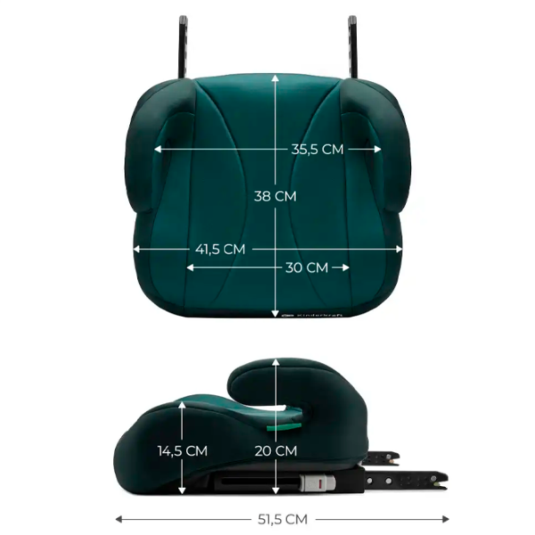 Scaun auto KinderKraft I-BOOST i-Size -/ 36 kg/ Green photo 5 Scaun auto KinderKraft I-BOOST i-Size -/ 36 kg/ Green photo 5