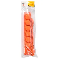 Prelungitor IEK U06V 5 m Red photo 2