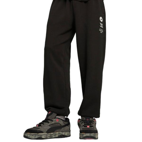 Спортивные брюки для мужчин Puma X Staple Sweatpants Tr XXL/ Черный photo 4 Спортивные брюки для мужчин Puma X Staple Sweatpants Tr XXL/ Черный photo 4
