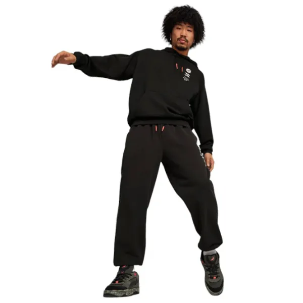 Pantaloni sportivi pentru bărbați Puma X Staple Sweatpants Tr XXL/ Black photo 3
