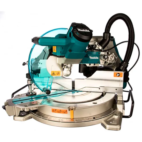 Fierăstrău pentru tăieri înclinate Makita LS1019L 260 mm/ Blue photo 2