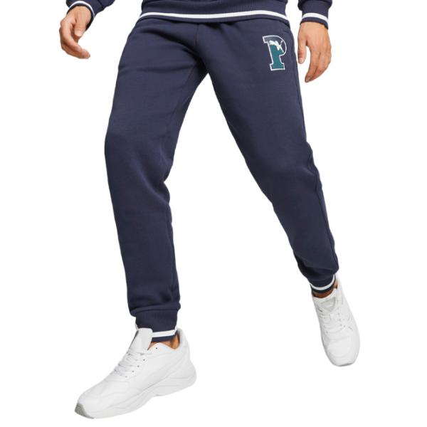 Pantaloni sportivi pentru bărbați Puma Squad Sweatpants Fl Cl XXL/ Navy photo 4