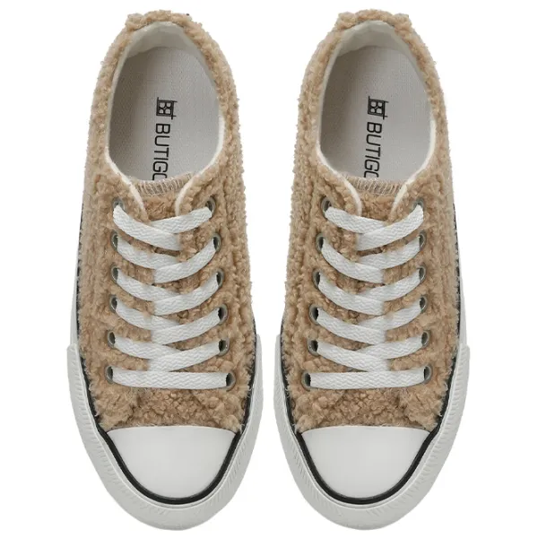 Adidași pentru femei Butigo 23K-266 Primăvară/ Beige photo 4