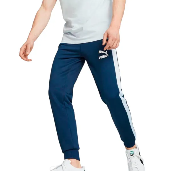 Спортивные брюки для мужчин Puma T7 Iconic Track Pants (S) Pt S/ Синий photo 3 Спортивные брюки для мужчин Puma T7 Iconic Track Pants (S) Pt S/ Синий photo 3