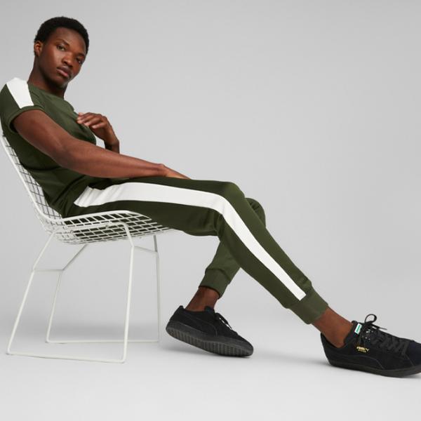 Спортивные брюки для мужчин Puma T7 Iconic Track Pants (S) Pt S/ Синий photo 7