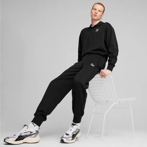 Спортивные брюки для мужчин Puma T7 Track Pants Dk S/ Черный photo 4