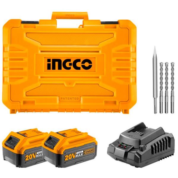 Перфоратор INGCO CRHLI202287 Желтый photo 2