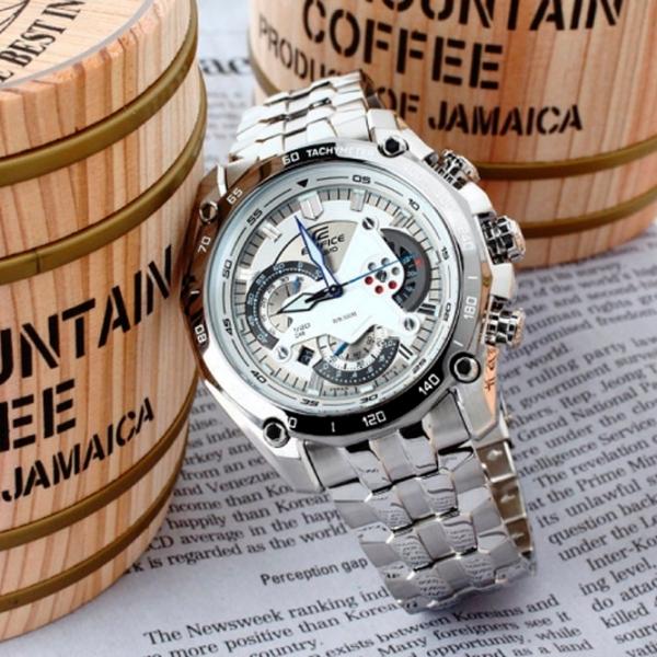 Наручные часы для мужчин Casio EF-550D-7A Кварцевый/ 45 мм photo 2