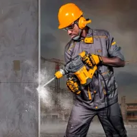Ciocan rotopercutor INGCO RH150028 1500 W / Yellow photo 6