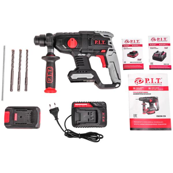 Перфоратор P.I.T PBH20H-22A/ 1 Черный photo 3