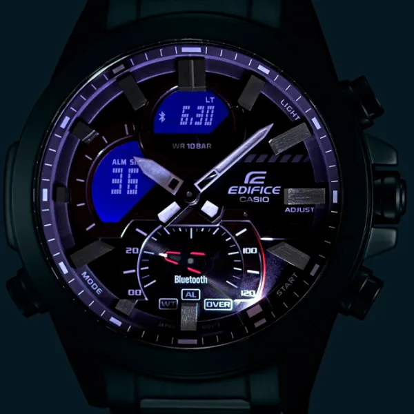 Наручные часы для мужчин Casio ECB-30DC-1AEF Кварцевый/ 52 мм photo 6