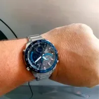 Ceas de mână pentru bărbați Casio ECB-900DB-1B Cuarț/ 51 mm photo 5