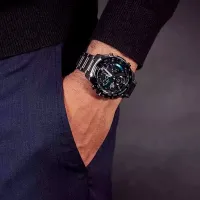 Ceas de mână pentru bărbați Casio ECB-900DB-1B Cuarț/ 51 mm photo 6