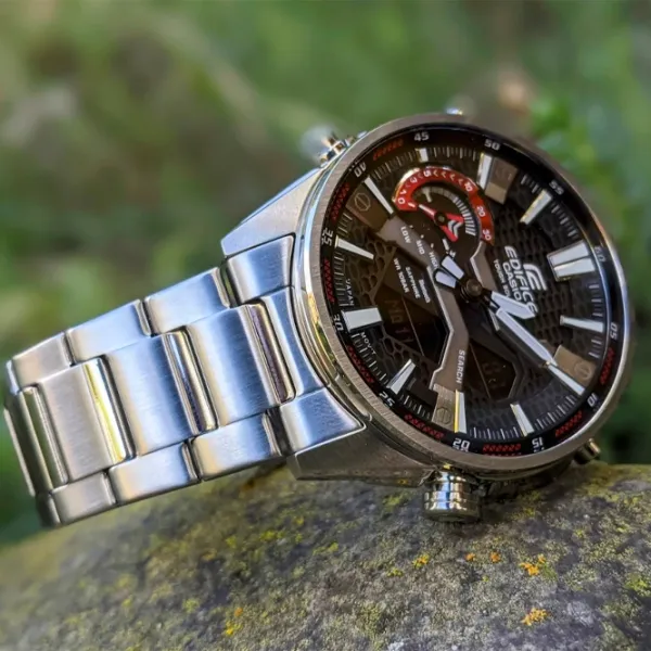 Наручные часы для мужчин Casio ECB-S100D-1A Кварцевый/ 50 мм photo 3