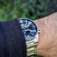Ceas de mână pentru bărbați Casio ECB-S100D-1A Cuarț/ 50 mm photo 5