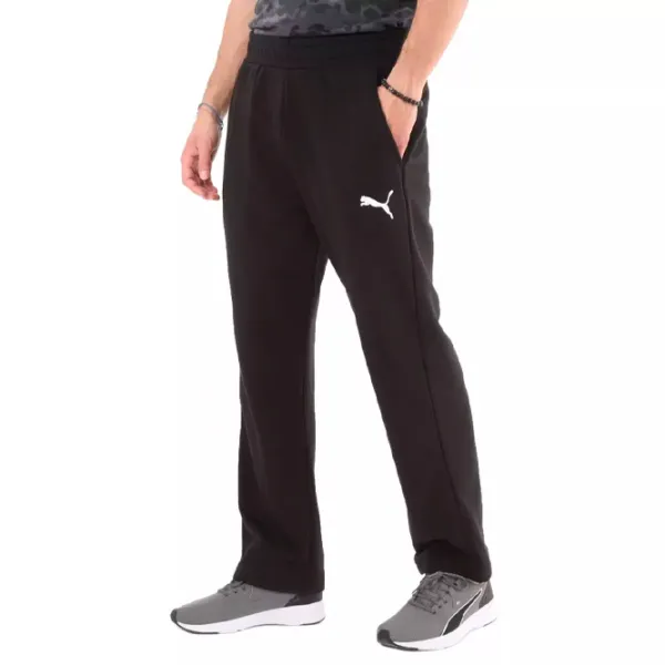 Pantaloni sportivi pentru bărbați Puma Ess Logo Pants Tr Op XXL/ Black photo 3
