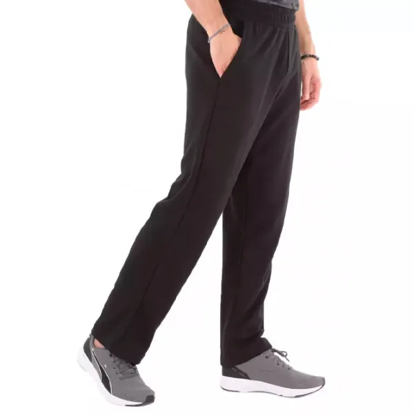 Pantaloni sportivi pentru bărbați Puma Ess Logo Pants Tr Op XXL/ Black photo 5