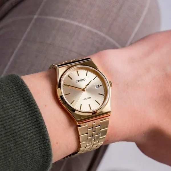 Наручные часы унисекс Casio MTP-B145G-9A Кварцевый/ 40 мм photo 4 Наручные часы унисекс Casio MTP-B145G-9A Кварцевый/ 40 мм photo 4