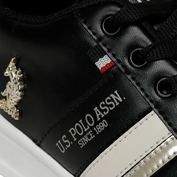 Кроссовки для женщин U.S. Polo Assn. Eloza 3PR Весна/ Черный photo 7 Кроссовки для женщин U.S. Polo Assn. Eloza 3PR Весна/ Черный photo 7