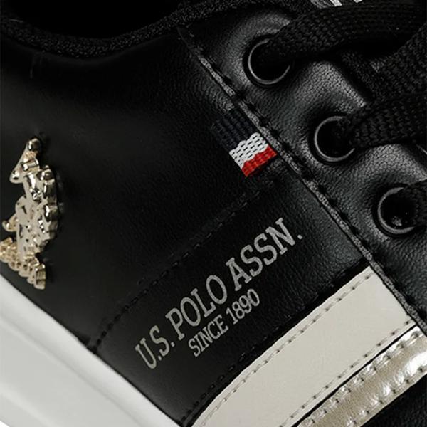 Кроссовки для женщин U.S. Polo Assn. Eloza 3PR Весна/ Черный photo 7 Кроссовки для женщин U.S. Polo Assn. Eloza 3PR Весна/ Черный photo 7