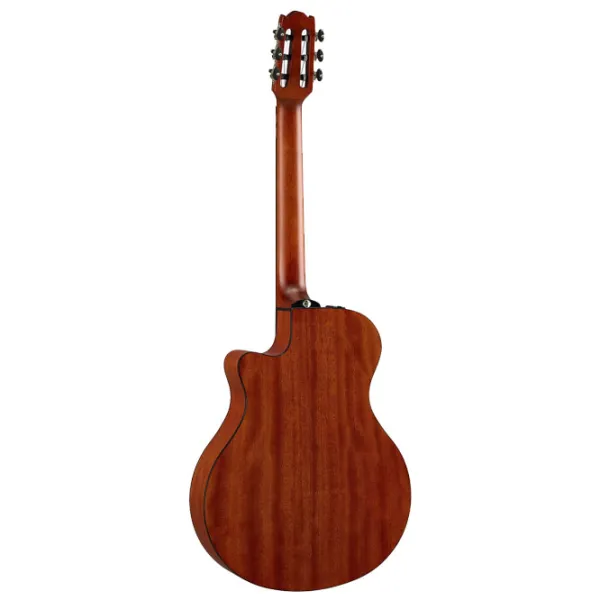 Электроакустическая гитара Yamaha NTX1 BS 4/ 4, Dreadnought, Коричневый Sunburst photo 2