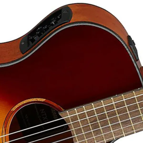 Электроакустическая гитара Yamaha NTX1 BS 4/ 4, Dreadnought, Коричневый Sunburst photo 3
