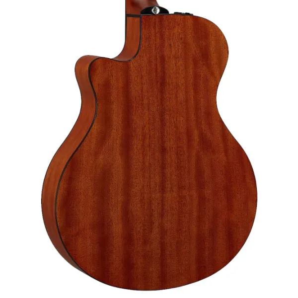 Электроакустическая гитара Yamaha NTX1 BS 4/ 4, Dreadnought, Коричневый Sunburst photo 7