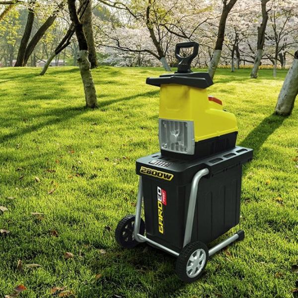 Tocător pentru crengi și resturi vegetale pentru crengi Gardeo GBV2844SW 2800 W photo 5