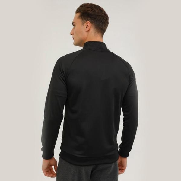 Hanorac pentru bărbați Lotto 2W M-LOT08 WEST TRACK TOP 2PR Drept/ Black photo 2
